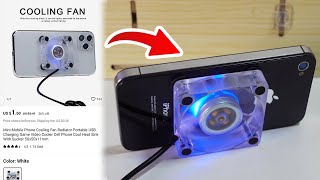 1 Cooling fan for SMARTPHONE  Cheapest Phone Cooler [upl. by Ednihek]