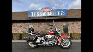 1996 HarleyDavidson FLSTC Softail Heritage Classic 39k Miles w Extras  6995 [upl. by Minardi]