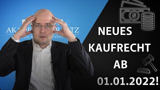 Neues Kaufrecht ab 01012022 Wir zeigen Dir was Du jetzt für Deine Jura Examina wissen solltest [upl. by Ayrolg]