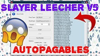 ❤COMO CREAR COMBOS NUEVOS amp FRESCOS CON SLAYER Leecher v5  ENERO 2024 ❤ l PoolsitoPue [upl. by Ramunni]