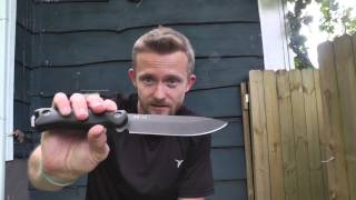 The Rare KABAR BECKER BK  16 with a Saber Grind  The Outdoor Gear Review [upl. by Loris]