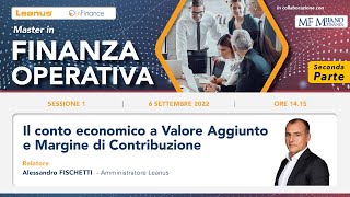 Il Conto Economico a Valore Aggiunto e Margine di Contribuzione [upl. by Stulin238]