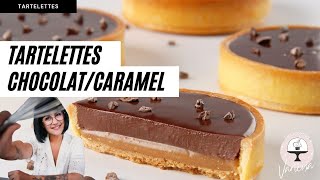 🍫 RECETTE TARTE CHOCOLAT CARAMEL INRATABLE  🍫 [upl. by Sina]