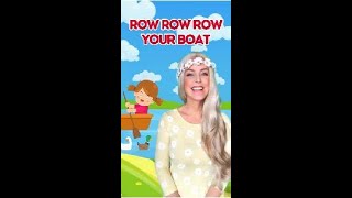 Row Row Row Your Boat  Fun YouTube Short for Kids with Miss Daisy [upl. by Engedi]