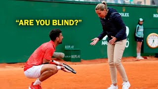 When Umpiring Goes Horribly Wrong in Tennis [upl. by Nueoras]