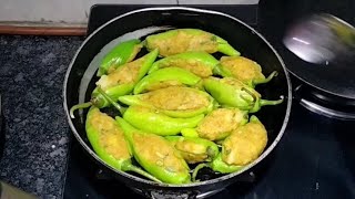 Bhavnagari stuffed Mirchi Recipe [upl. by Rimidalv]