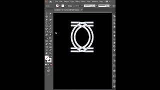 Chain pattern brush in Adobe Illustrator adobeillustrator illustratortutorial illustratortips [upl. by Ecirtel]