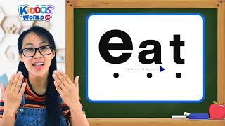 Teaching Kids How to Read Easy 3  Letter Words  Learning the Letter Phonic Sounds [upl. by Yevoc338]