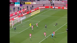 Crvena zvezda  Partizan 11 Mateus Saldanja za 11 451 [upl. by Nauqyaj410]