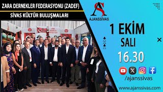 ZARA DERNEKLER FEDERASYONU SİVAS KÜLTÜR BULUŞMALARI [upl. by Anawd]