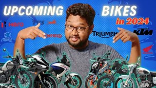 Upcoming Bikes in India 2024  Royal Enfield  TVS  BAJAJ  HUSQVERNA  KTM  TRIUMPH amp More [upl. by Ikeda]