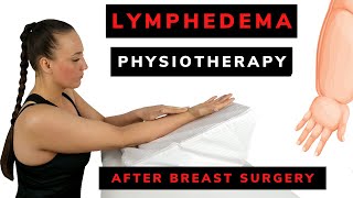 Lymphatic drainage massage and exercises post breast cancer surgery [upl. by Ymas]