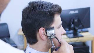 The MOST RELAXİNG Haircut Tutorial with Machine and Scissors Sound [upl. by Ayatnohs]