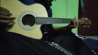 Oniket prantor guiter cover by Himel [upl. by Wystand826]