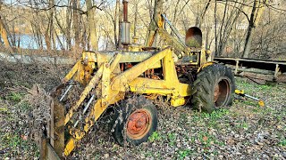 Checking Out An Old Tractor Backhoe Worth 600 [upl. by Nahtanohj]