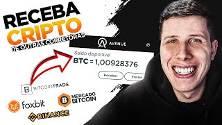 Como Transferir suas Criptomoedas para a Avenue Passo a Passo [upl. by Namzzaj]