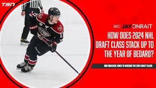 How does 2024 NHL Draft class stack up to the year of Bedard [upl. by Ariaic]