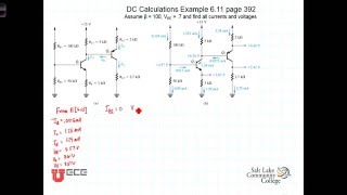 E6 4 2Example 6 11 DC 2 Stage [upl. by Enaelem]