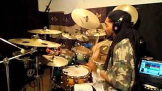 Drum Cover  quotMinna No Peacequot By Afromania HQ [upl. by Okire]