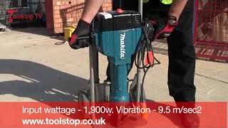 Review and Demo  Makita HM1810 Breaker [upl. by Llekcor]