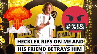 Hecklers Friend BETRAYS Him  Billy DArcy  Stand Up Comedy [upl. by Mavra363]