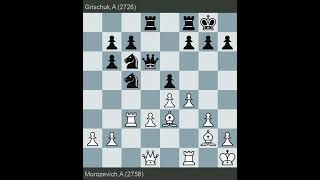 FIDE World Championship 2007  Morozevich vs Grischuk  Round 12 [upl. by Timmy]