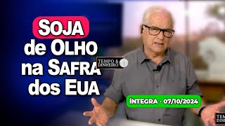 Soja de olho na safra dos EUA e volta da China Dólar em ligeira alta Começou a estação chuvosa [upl. by Vittorio]