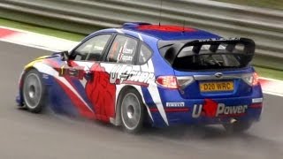 Subaru Impreza WRC2008 S14  In Action with Pure Sounds [upl. by Bandler]