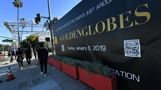 Se extiende la alfombra roja de los Globos de Oro [upl. by Kazmirci131]