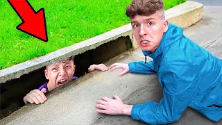 My Little Brother FELL Into The SEWER [upl. by Schrader]