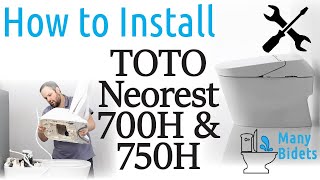 How to Install the TOTO Neorest 750H Bidet Toilet [upl. by Haven]