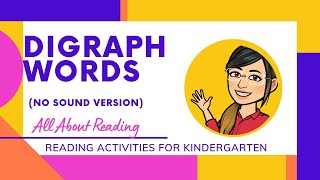 Digraph Words no sound version [upl. by Nnyluqcaj]