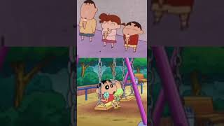 Choo Choo Maari  shinchan version shortsfeed evergreen funny trending viralshorts shinchanfun [upl. by Zacarias351]