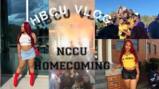 HBCU SERIES S1 E1  NCCU HOMECOMING VLOG 2024 [upl. by Lerej]