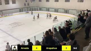 Arvada 14U Bantam B Gold vs Arapahoe Navy [upl. by Neela188]