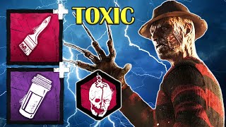 Freddys MOST TOXIC BUILD in Dead By Daylight [upl. by Orola]