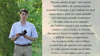 Una risposta poetica a Petrarca [upl. by Nylazor331]