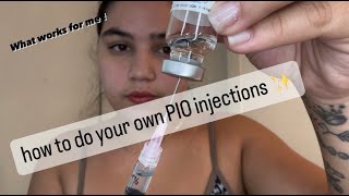 How to do PIO injections [upl. by Phoebe221]