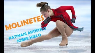 Molinetes en el patinaje artístico sobre hielo Introducción [upl. by Sucramaj]