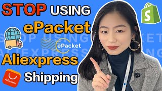 TOO SLOW Never Use ePacket Shipping amp Aliexpress Standard Shipping in Q4  Shopify Dropshipping [upl. by Kleiman]