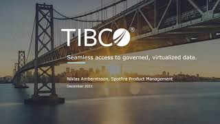 TIBCO Spotfire and TIBCO Data Virtualization  Demo [upl. by Pergrim]