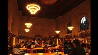 Library Sounds  Study Ambiance  New York Public Library  Room 315  2 hours [upl. by Presley680]