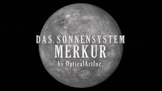 Merkur Das Sonnensystem Planeten amp Zwergplaneten 3D Animation [upl. by Streeto]