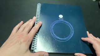 Rocketbook Wave Erasable Notebook  Review [upl. by Earaj]