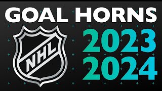 All 2024 NHL Goal Horns [upl. by Nissa]