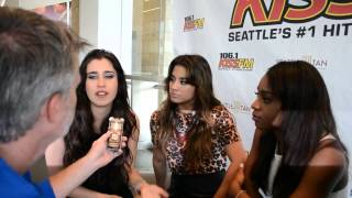 HD Fifth Harmony Backstage Interview 1061 KISS FM Seattle [upl. by Rhine]