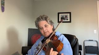 Day 283  Parasol Waltz  Patti Kusturok’s 366 Days of Fiddle Tunes [upl. by Heyes]