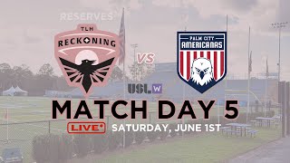 Tallahassee Reckoning vs Palm City Americanas  Match Day 5 6012024 [upl. by Yelram]