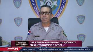 Cae abatido presunto delincuente en Santo Domingo Este [upl. by Lough953]