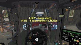 LS22 – Galgenberg  213 – Futtermischer auffüllen – [upl. by Caitrin]